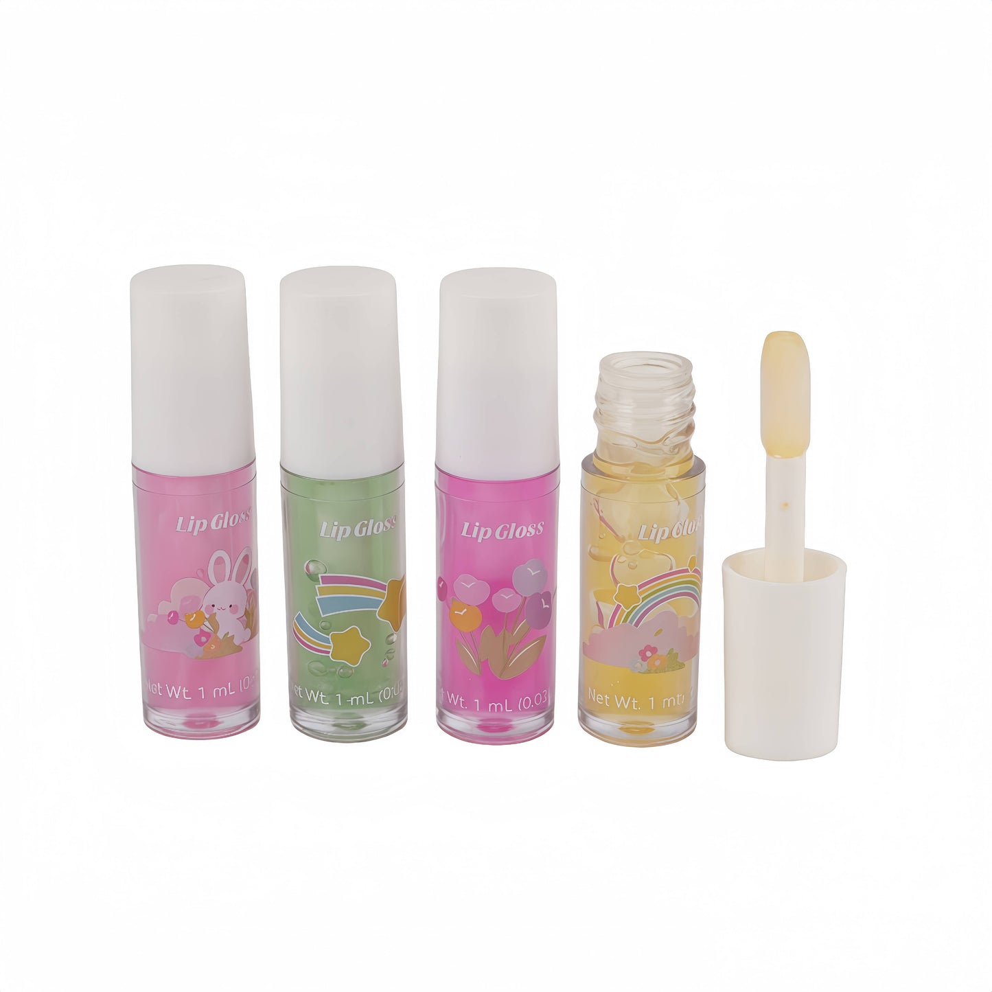 Bunny Gloss – 4-Pack Kids Lip Gloss Set