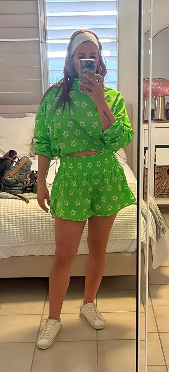 Star Print Sporty Set