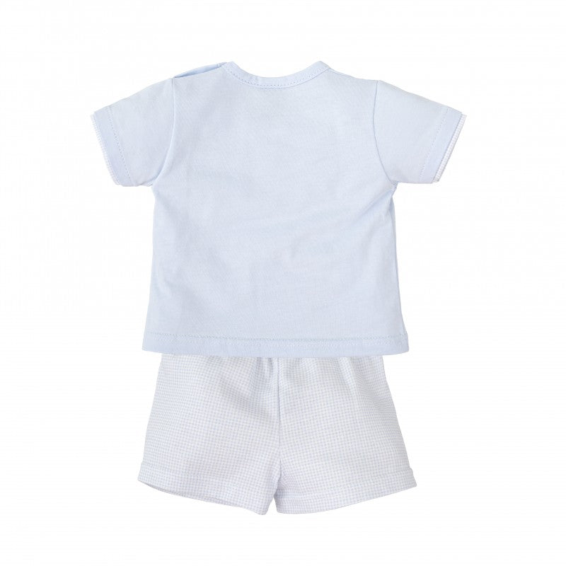 BOY BLUE GINGHAM SET