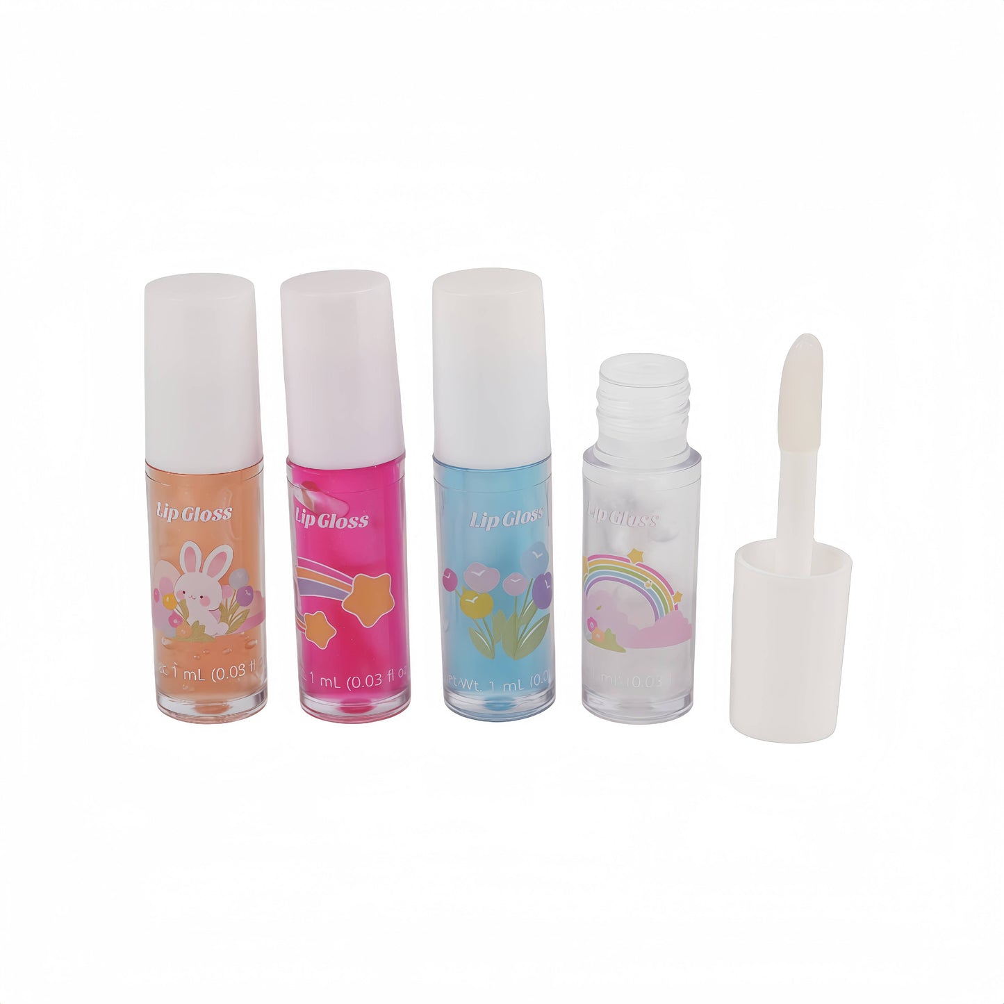 Bunny Gloss – 4-Pack Kids Lip Gloss Set