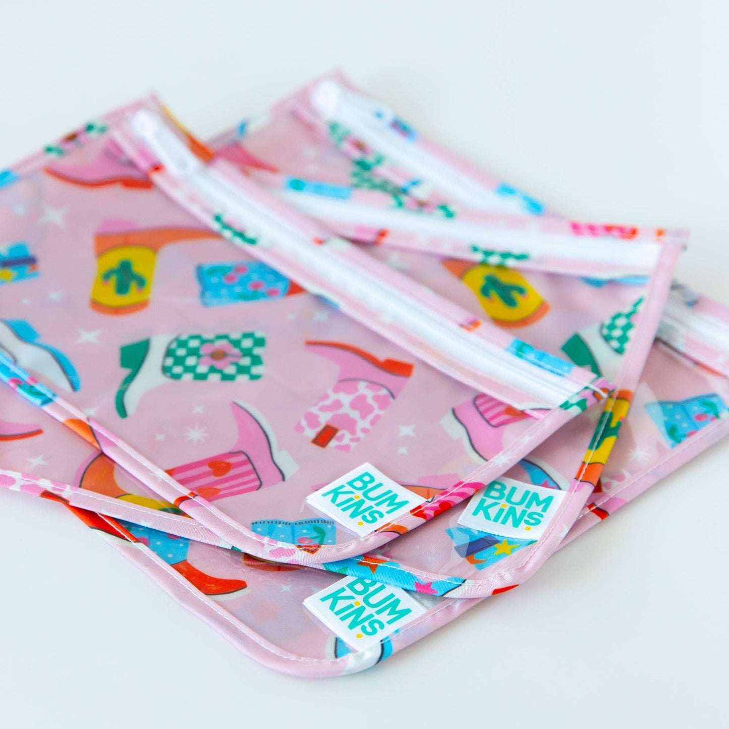 Clear Travel Bag 3 Pack: Boots