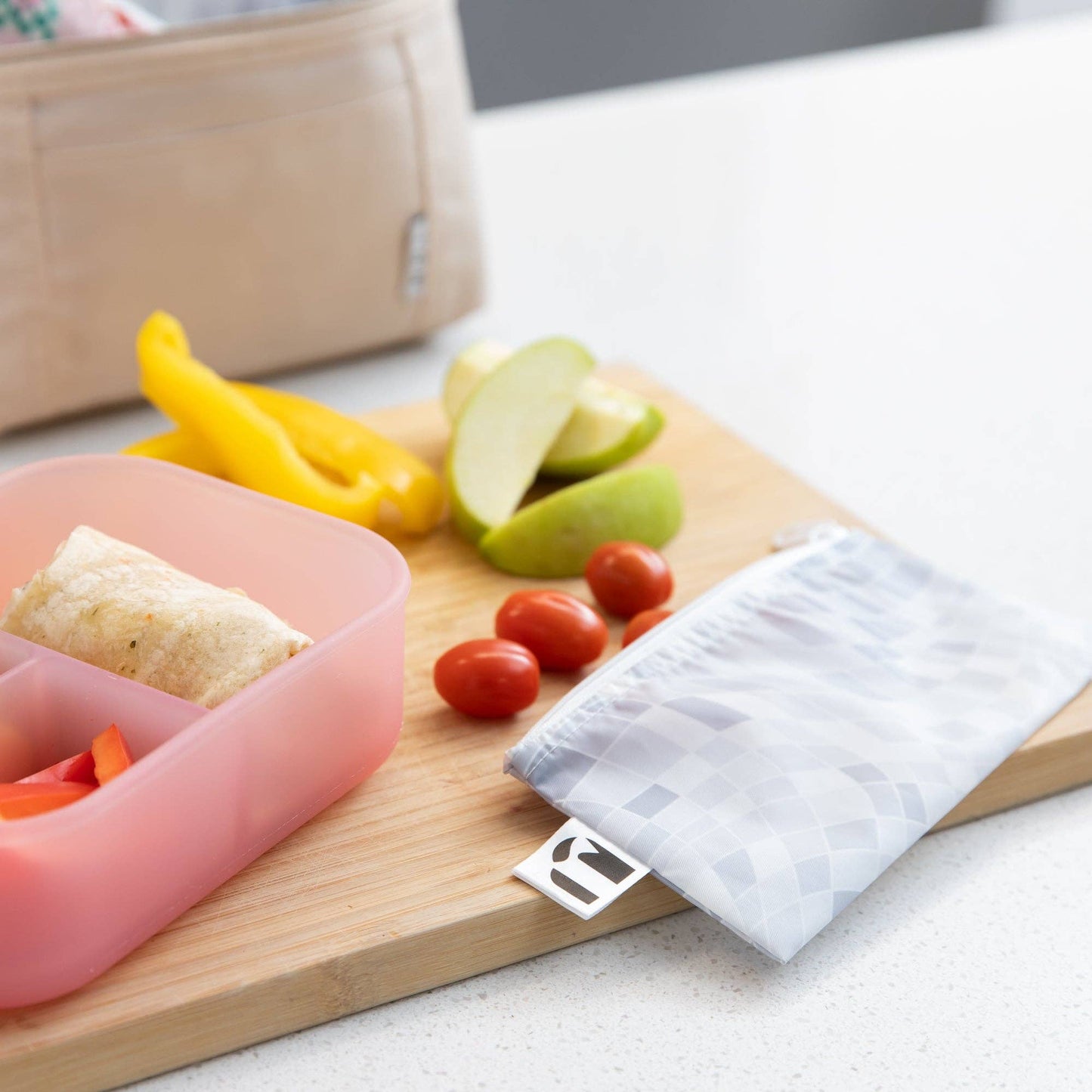 Reusable Snack Bag, Small 2 Pack: Disco Boots