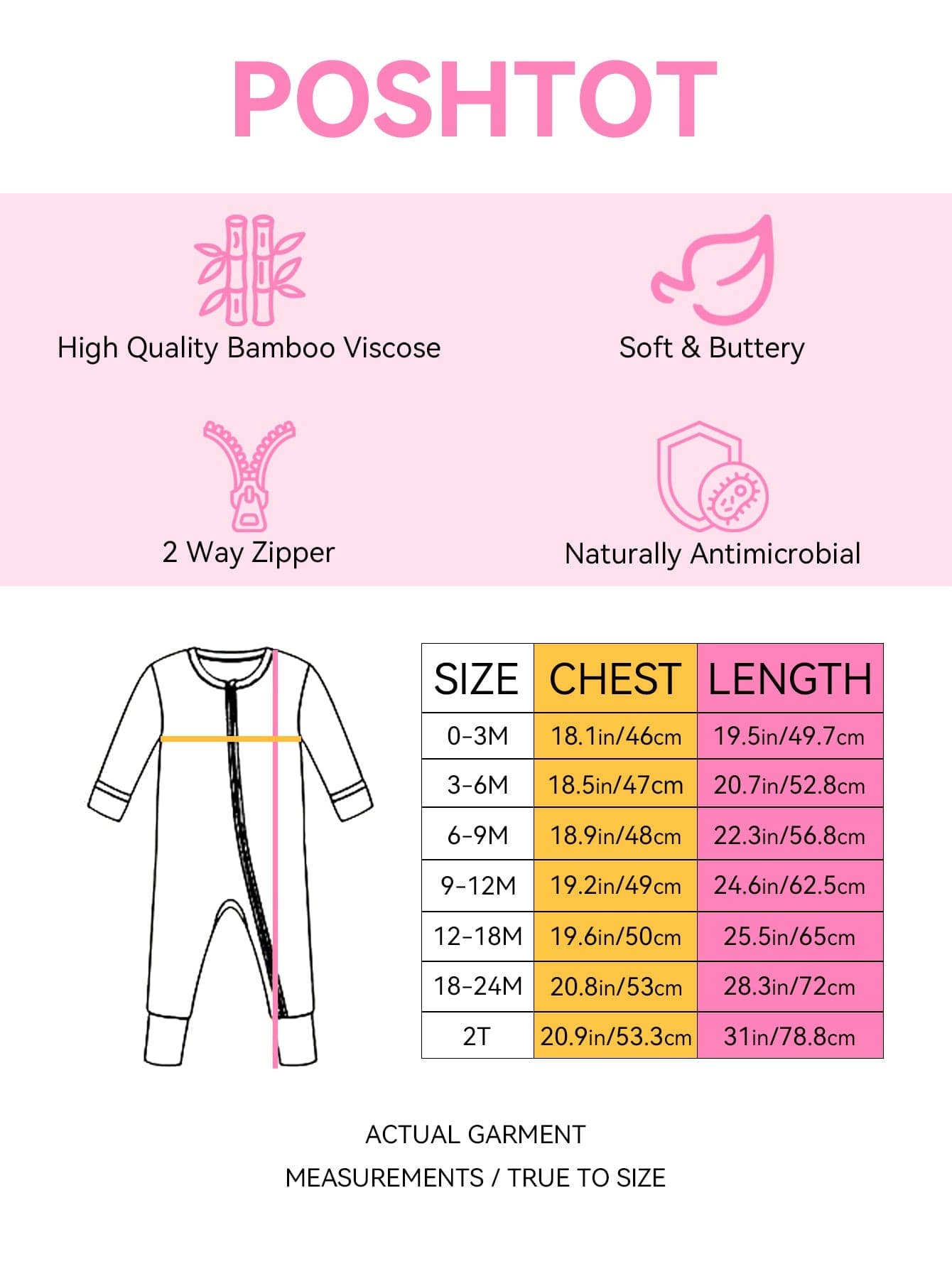 Farmyard Fun Bamboo Baby Convertible Zippy Romper